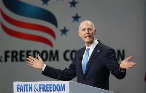 Former Navy commander enters Florida race to challenge US Sen. Scott